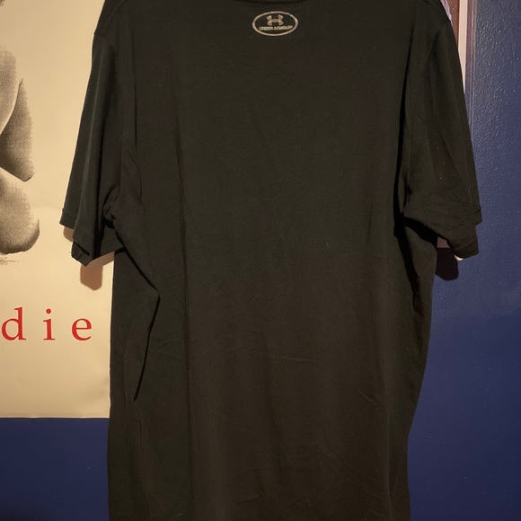 Under Armour 2XL Men’s Black Heatgear T Shirt - Picture 2 of 5